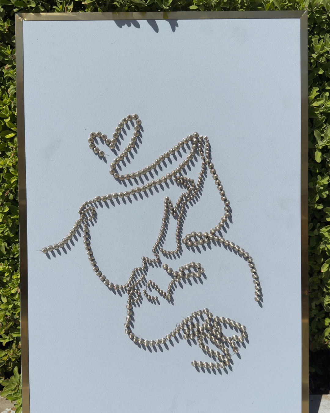 Hand made Screw art, Mother love screw Art For Living Hall Wall