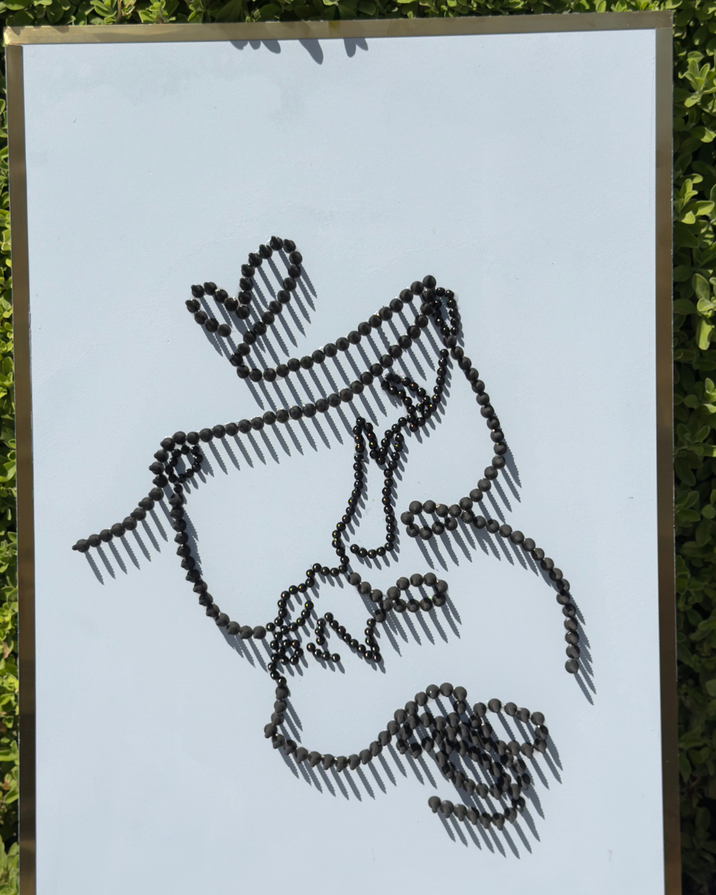 Hand made Screw art, Mother love screw Art For Wall Decor