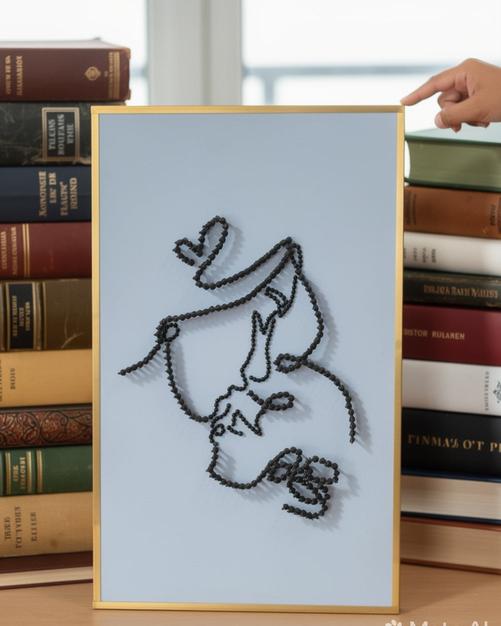 Hand made Screw art, Mother love screw Art For Wall Decor