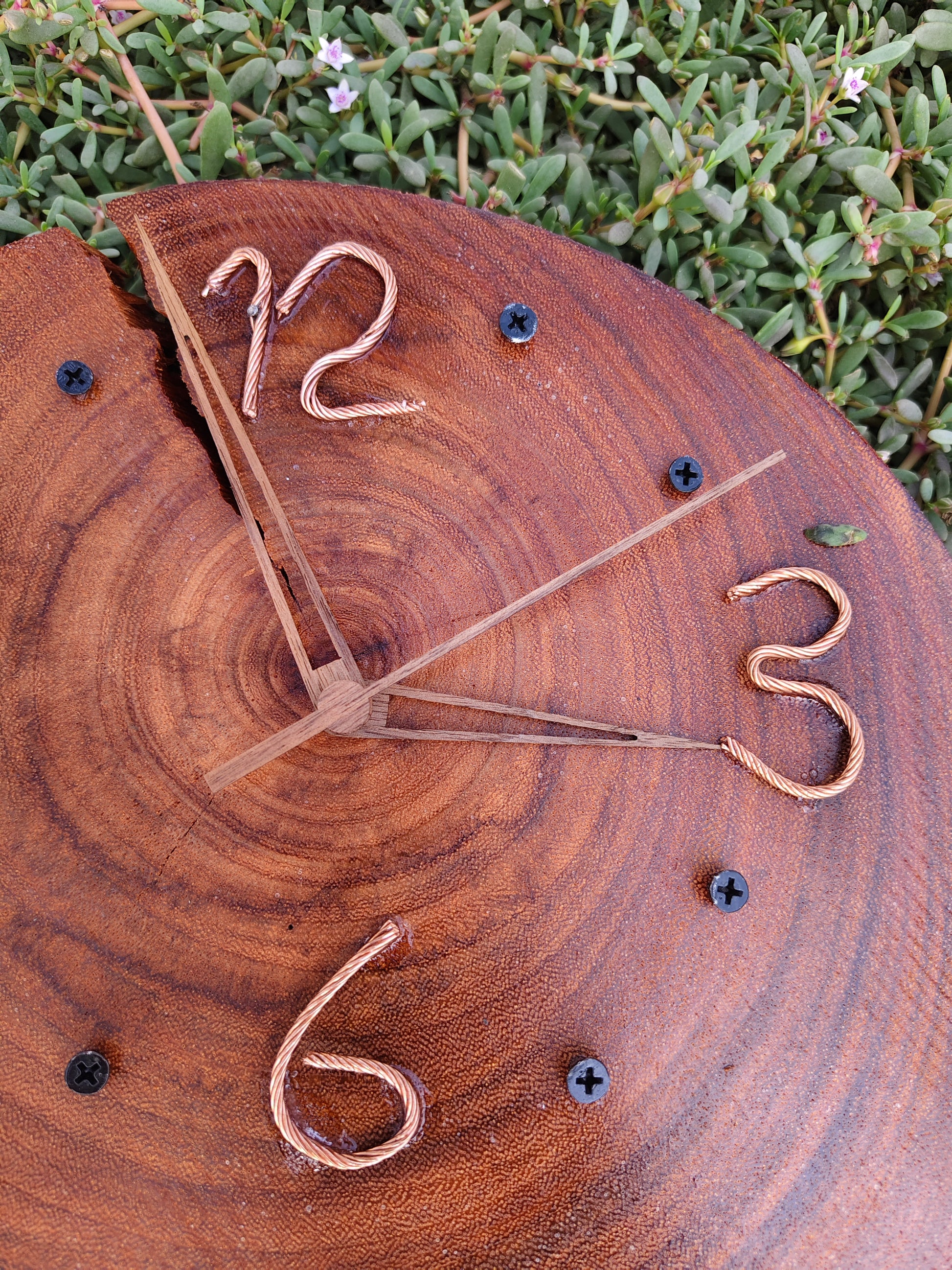 Hand Made Hard Wooden Wall Clcok
